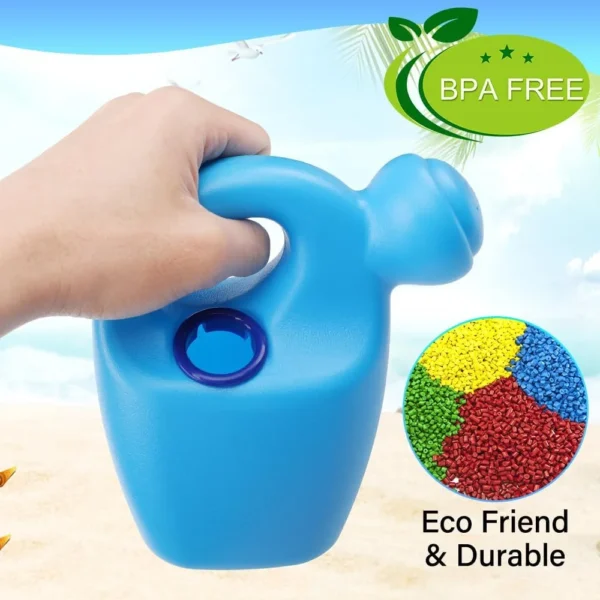 Beach Sand Watering Can Toy for Kids, Havy Duty Plastic Water Can for Garden Beach Bath Play Time, Water Can Garden Sandbox Tool