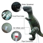 Dinosaur Inflatable Water Spray Ball Sprinkler Toys Kids Lawn Beach Summer Child Unisex Outdoor Lawn Swimming Pool Beach Toy