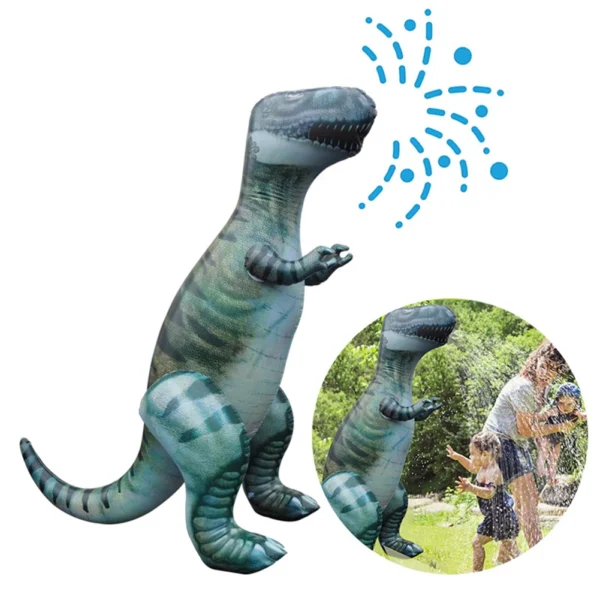 Dinosaur Inflatable Water Spray Ball Sprinkler Toys Kids Lawn Beach Summer Child Unisex Outdoor Lawn Swimming Pool Beach Toy