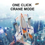 QIDI570 RC Plane 8CH Remote Control Airplane With Brushless Motor 3-Axis Vector Aircraft 3D/6G RC Glider Model Children'S Toy