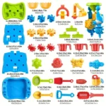 Waterfall Discovery Wall Kids Double-Sided Waterfall Water Table Sand Activity Sensory Table Summer Outdoor Toys for Toddlers