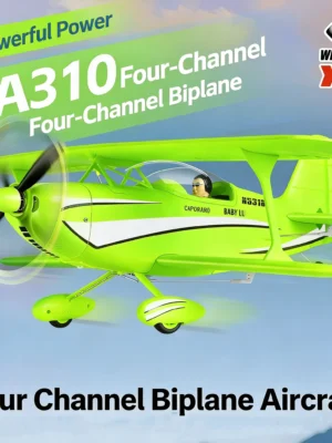 WLtoys A310 RC Plane 3D/6G Dual Wings RC Aircraft With Brushless Motor & Gyroscope 4CH Airplane Boy Toy Gift