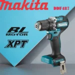 Makita Original DDF487 10mm Cordless Driver Drill 18V Brushless Electric Impact Screwdriver Rechargeable Power Tool