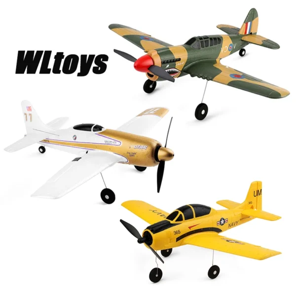 WLtoys A220 A210 A250 A500 2.4G 4Ch 6G/3D Stunt Plane Six Axis RC Fighter RC Airplane Electric Glider Aircraft Outdoor Toy