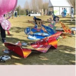 Kepaqi Rc Plane Remote-Controlled Model Airplane 3d Magic Board Chinese Animated Character Hulu Wa Model Airplane Toy Gift