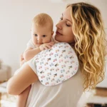 10-Pack Burp Cloths for Baby Unisex - Organic Baby Burp Cloth, Baby Washcloths, Burp Rags, Large Burp Clothes