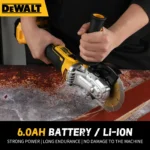 2026 New! DEWALT DCG405FN 125mm Flat Head Angle Grinder - Bare Machine, 18V Lithium - Powered Brushless Tool for Precise Cutting