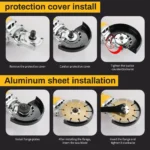 2026 New! DEWALT DCG405FN 125mm Flat Head Angle Grinder - Bare Machine, 18V Lithium - Powered Brushless Tool for Precise Cutting