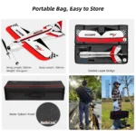 Radiolink A560 RTF PNP RC Airplane 3D EPP 4CH Remote Control Fixed Wing Plane Outdoor with Byme-A Gyro FC for Adult Beginners