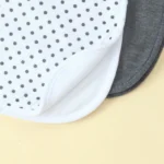 Soft Waterproof Infants Burping Cloths-8 Pcs Baby Boys Burp Rags, 3 Absorbent Layers Design