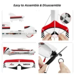 Radiolink A560 RTF PNP RC Airplane 3D EPP 4CH Remote Control Fixed Wing Plane Outdoor with Byme-A Gyro FC for Adult Beginners