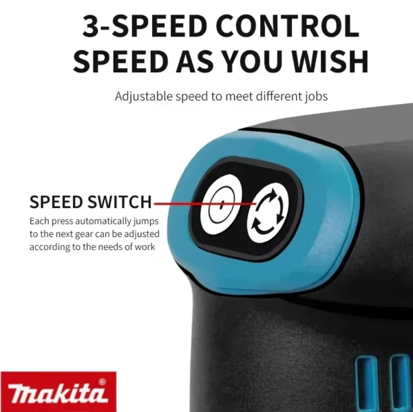 Makita 18V Rechargeable Disc DBO180Z Brushless Random Orbital Sander Woodworking Sanding Putty Polishing Bare Tool