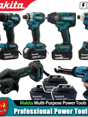 Makita Various Models of Portable CordlessPower Tools Heat Gun Impact Driver Rechargeable Screwdriver Electric Reciprocating Saw