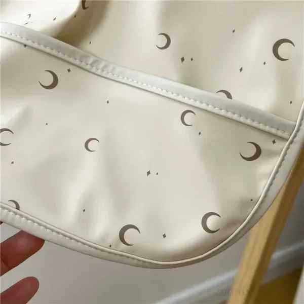 Waterproof Baby Bibs Cartoon Newborns Kids Burp Cloth Art Smock Feeding Bib Apron Pocket Infant Toddler Boys Girls Saliva Towel