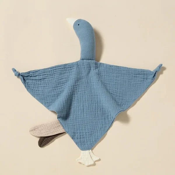 Cute Swan Baby Blanket Newborn Cartoon Sleeping Doll Comfort Toy Towel Bib Saliva Cloth New Model