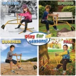 Sand Digger Kids Excavator Ride on Toy, Beach Toys Outdoor Sandbox Toy Digger for Kids, Solid Steel Rotates 360, Role Play, Sand