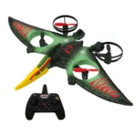 2.4G RC Dinosaur Aircraft Glider Toy Foam Crash Control Plane Model Fixed Wing Flyer Pterosaur RC Flying Toys for Boys Kids Gift