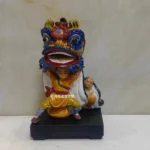 Ceramic dance lion dance Huang Feihong ornaments souvenir opening gift blessing Shiwan doll Foshan lion dance Chinese Kung Fu