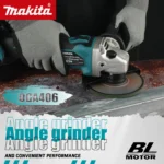 2025 Makita DGA406 125mm 18V Lithium ion Brushless Charging Polishing Machine High Power Cutting Machine DGA404 Upgraded Version