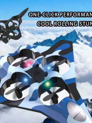 CZ36 Foam Quadcopter Remote Control Aircraft Drone Hovering Flight Fighter Fixed Height Rolling Stunt Toys Fall Resistant Kids