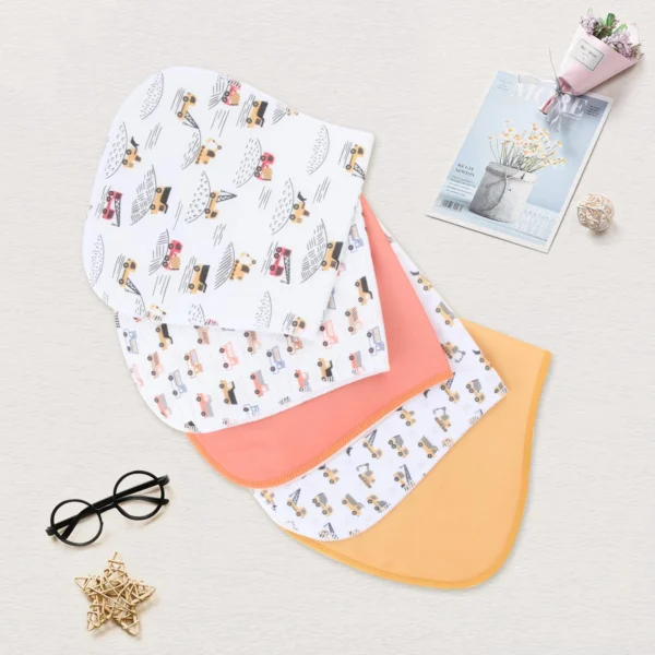 10-Pack Burp Cloths for Baby Unisex - Organic Baby Burp Cloth, Baby Washcloths, Burp Rags, Large Burp Clothes