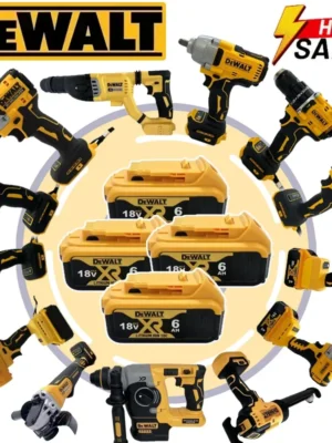 DEWALT Cordless Brushless Angle Grinder Cutter Electric Wrench Polisher Vacuum Jigsaw Multifunctional Power Tools