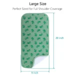 8 Pack Organic Cotton Baby Burp Cloths Boy & Girl Extra Absorbent Soft Large Burping Rags Spit Up Cloth Sets