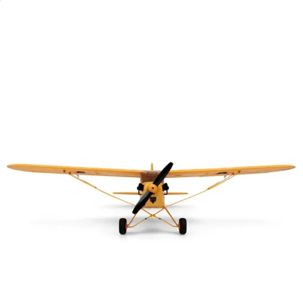 New J3-CUB RC Airplane 5CH 2.4G Remote Control Mode1 (Right Hand Throttle) 3D/6G 1406 Brushless Motor Outdoor Foam Fiexd Plane