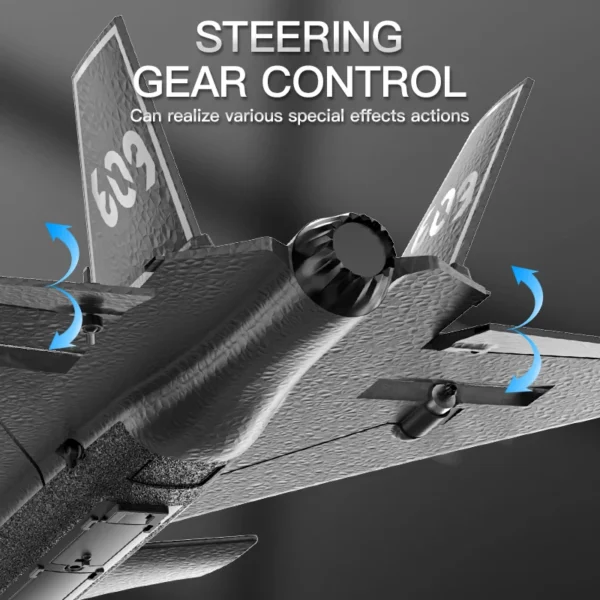 J20 RC Plane 2.4G 4CH KF609 Aircraft With Intelligent Gyroscope One Key Acrobatic EPP Foam Fighter Model For Boy Gift