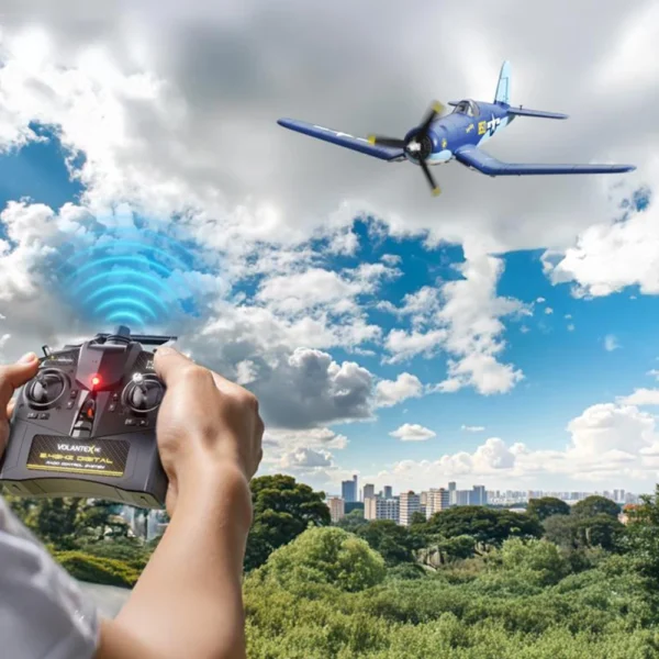 Eachine F4U CORSAIR VMF-217 2.4G 4CH Brushless 500mm Wingspan 6-axis Gyro EPP Warbird Glider RC Airplane BNF/RTF