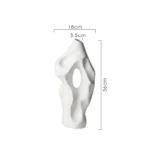 Design Sense of Medieval Floor Decorations New Chinese Niche Home Decor Simple Ceramic Vase Decorations