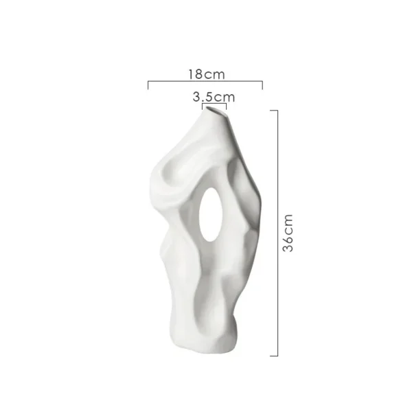 Design Sense of Medieval Floor Decorations New Chinese Niche Home Decor Simple Ceramic Vase Decorations