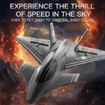 J20 RC Plane 2.4G 4CH KF609 Aircraft With Intelligent Gyroscope One Key Acrobatic EPP Foam Fighter Model For Boy Gift