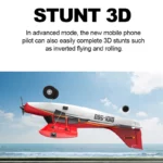 M7 QIDI-560 D RC Airplane 510mm Wingspan One-Key Stunt with 6-Axis Gyro Wind Resistant Flight Control RTF Aircraft