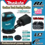 Makita 18V Rechargeable Disc DBO180Z Brushless Random Orbital Sander Woodworking Sanding Putty Polishing Bare Tool