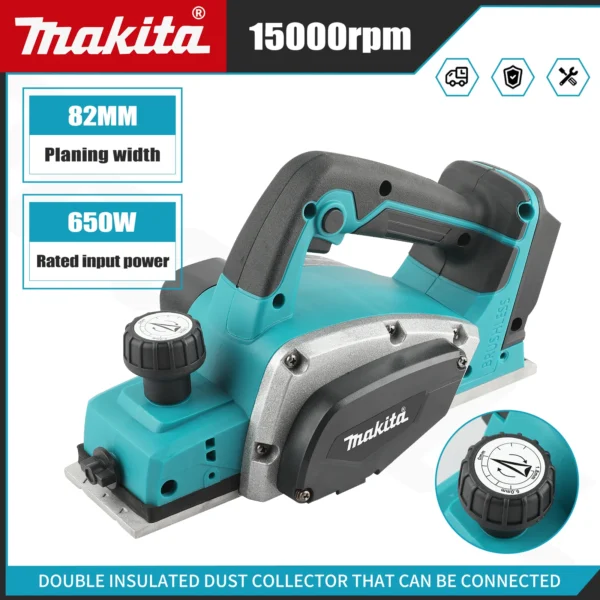 Makita Portable Woodworking Electric Planer 15000RPM Cordless Electric Router trimmer Wood Milling Engraving Slotting Power Tool