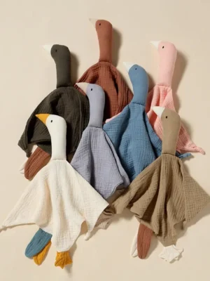 Cute Swan Baby Blanket Newborn Cartoon Sleeping Doll Comfort Toy Towel Bib Saliva Cloth New Model