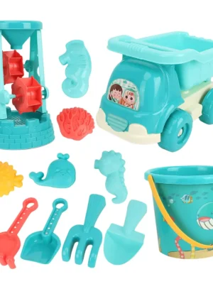 Beach Sand Toy, Kids Bathing Toy, 13 Pieces Montessori play water Tools Beach