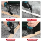 MAKITA Quick release Oscillating Tool Brushless Multi Functional Tool Renovator Electric trimmer Compatible For MAKITA Battery