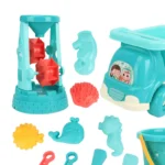 Beach Sand Toy, Kids Bathing Toy, 13 Pieces Montessori play water Tools Beach