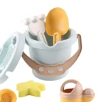 9Pcs Beach Toys Sand Set Montessori Early Educational Sand Casting Building