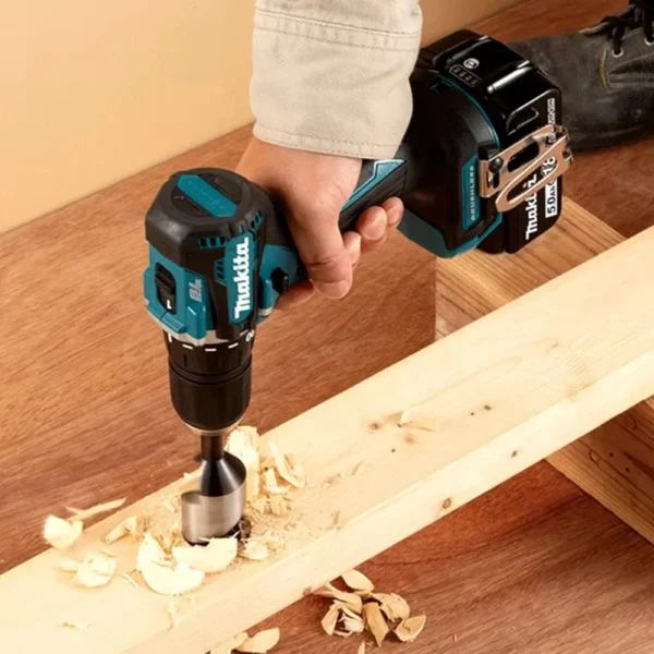 Makita Original DDF487 10mm Cordless Driver Drill 18V Brushless Electric Impact Screwdriver Rechargeable Power Tool