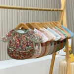 Waterproof Baby Bibs Cartoon Girls Boys Newborn Infant Meals Bib Anti-dirty Saliva Bibs Sleeveless Children Smock Feeding Aprons