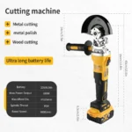 2026 New! DEWALT DCG405FN 125mm Flat Head Angle Grinder - Bare Machine, 18V Lithium - Powered Brushless Tool for Precise Cutting