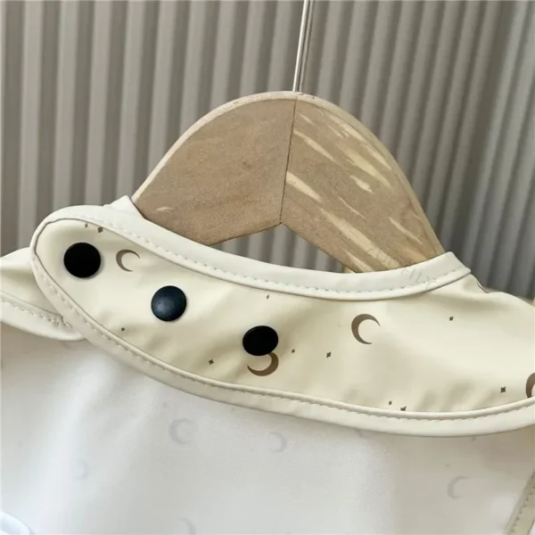 Waterproof Baby Bibs Cartoon Newborns Kids Burp Cloth Art Smock Feeding Bib Apron Pocket Infant Toddler Boys Girls Saliva Towel