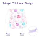 10-Pack Burp Cloths for Baby Boys and Girls - Organic Baby Burp Cloth, Baby Washcloths, Burp Rags, Large Burp Clothes