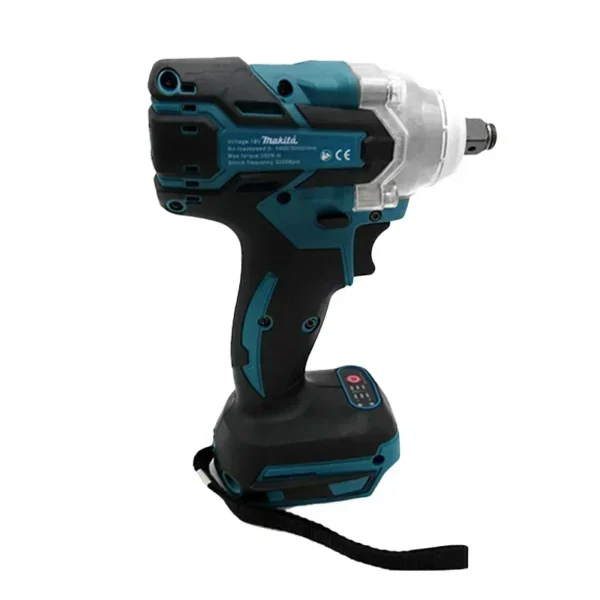 Makita DTW600 Cordless Impact Wrench 280N.m High Torque Brushless Electric Wrench Rechargeable 18V Auto Repair Power Tools