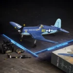 Eachine F4U CORSAIR VMF-217 2.4G 4CH Brushless 500mm Wingspan 6-axis Gyro EPP Warbird Glider RC Airplane BNF/RTF