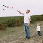 Rubber Band Powered Airplane Toy Easy Assembly Plastic Model Glider Plane Aircraft For Boys Party Favor Rc